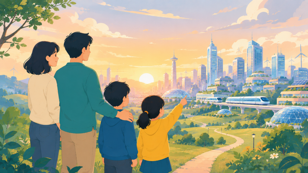 2046年の子どもの未来は、今日の親の認識が下地を作る
