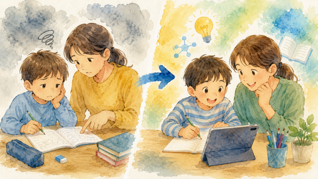 宿題の「答え合わせ」しかしていないなら、もったいない