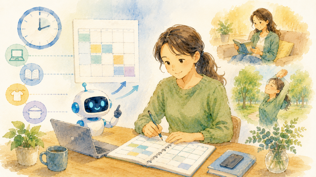 親の「スキマ時間」をAIで設計する仕組みづくり