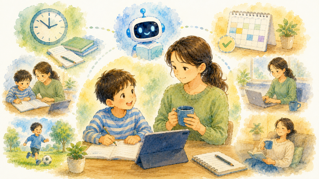 AIは「答えを出す道具」じゃなく「時間と学びを守る道具」